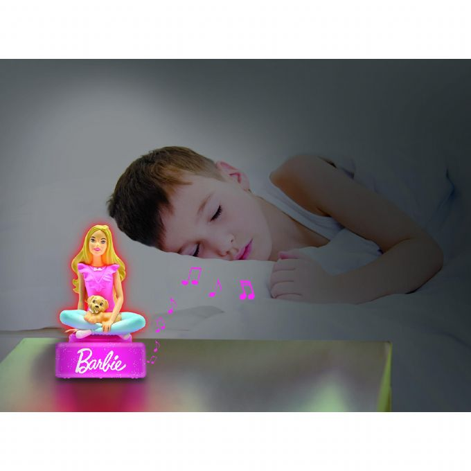 Barbie nattlampe med hyttaler version 3
