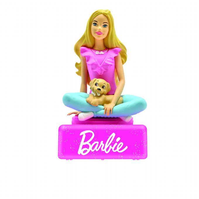 Barbie nattlampe med hyttaler version 1