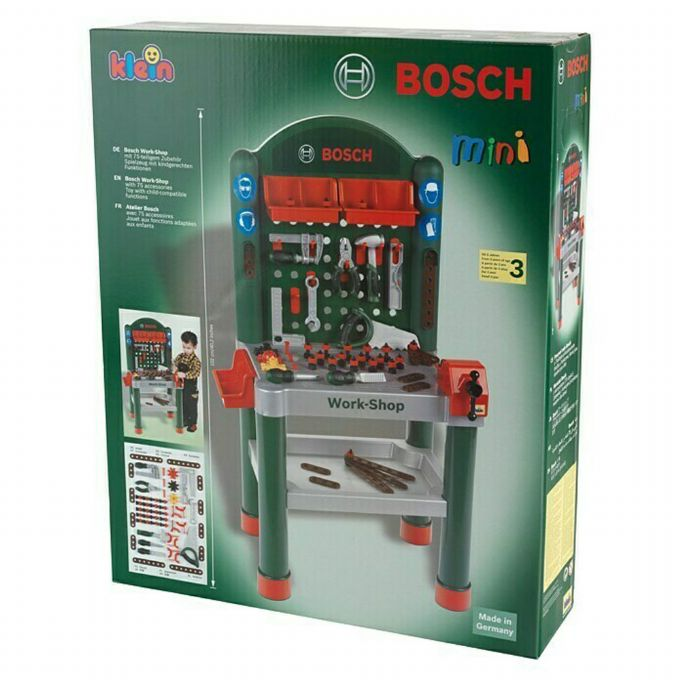 Bosch arbeidsbenk med 82 deler version 2