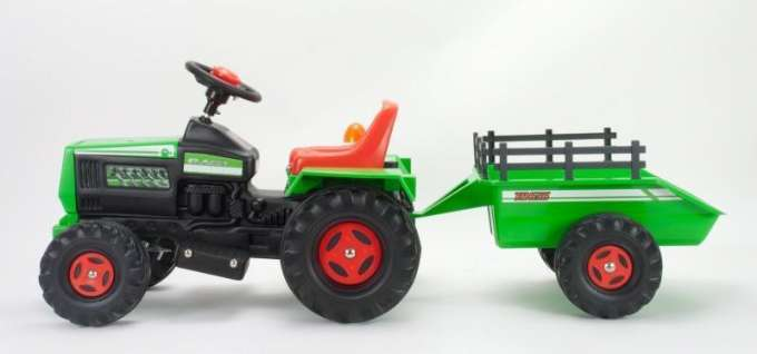Traktor med hnger Elbil 6V version 4