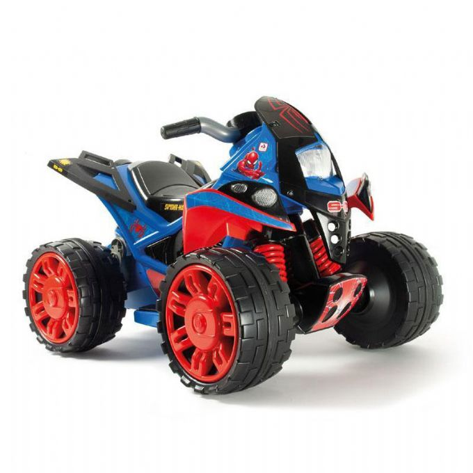 Spiderman ATV Quad 12v Elektrisk bil for barn spiderm