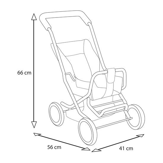 Stroller for dolls version 6