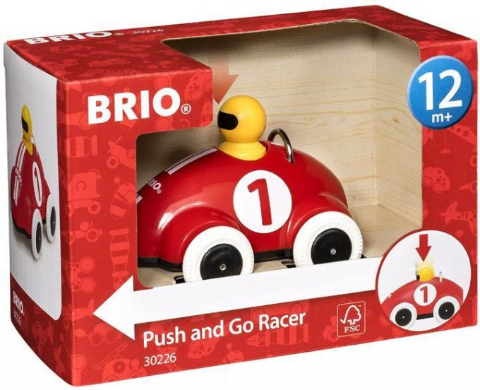 BRIO Push & Go Racerbil version 2