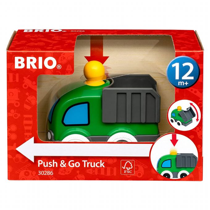 Brio Pusch & Go lastbil version 2