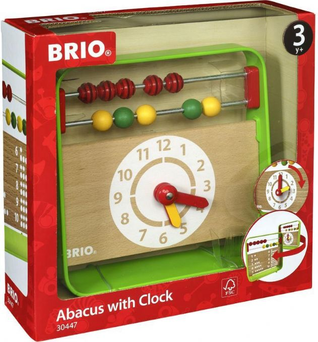 Abacus with Clock version 6