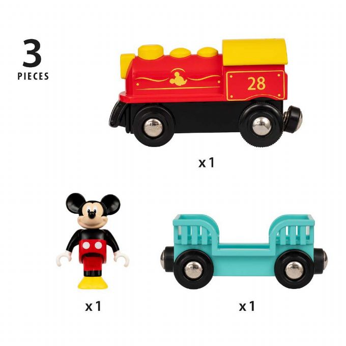 Mickey Mouse Battery Train version 4