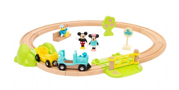 Mickey Mouse train set version 1