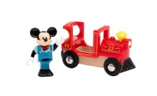 Mickey Mouse og lokomotiv