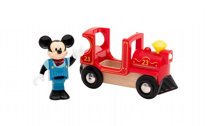 Mickey Mouse og lokomotiv version 1