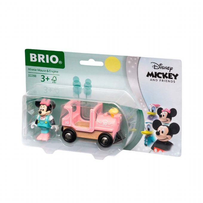 Minnie Mouse og lokomotiv version 2