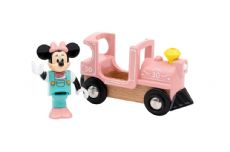Minnie Mouse og lokomotiv