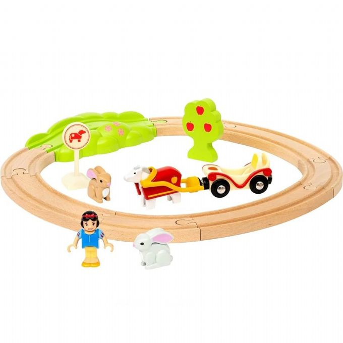 Disney Princess Snow White Train Set med djur version 1