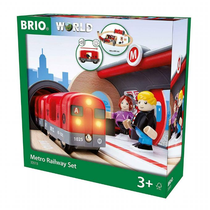 Brio metro Bahn Set version 2