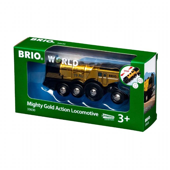 Mighty Gold Action-lokomotiv version 2