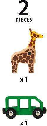 Giraffe und Wagen version 2