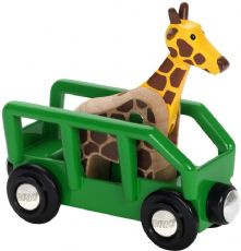 Giraff och vagn
