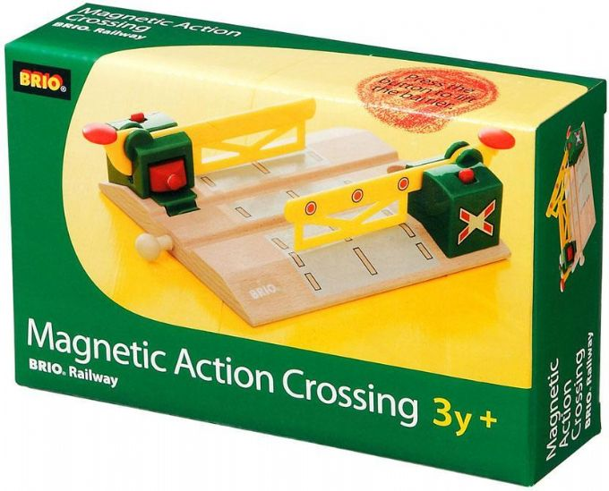 Brio Railroad crossing, magnet version 2