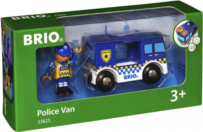 Polisbil med ljus och ljud version 2