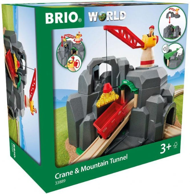Brio Crane und Bergtunnel version 2