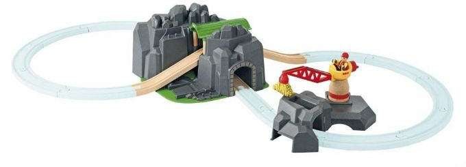 Brio Crane und Bergtunnel version 3