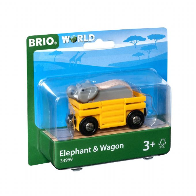 Elefant og vogn version 2