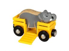 Elephant and Wagon