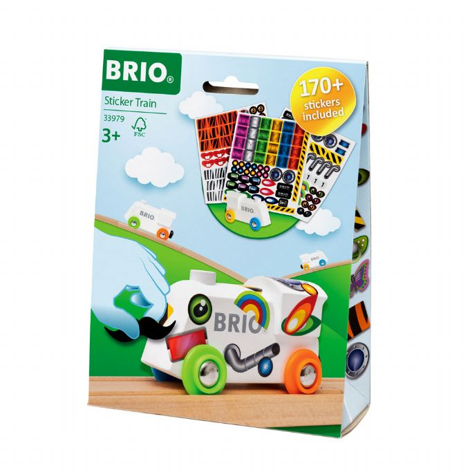 BRIO Train with stickers version 2