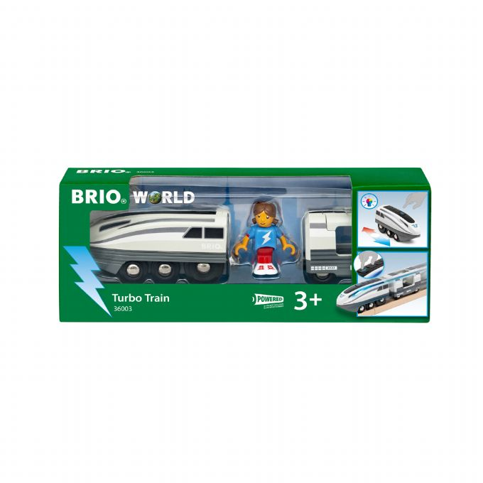 Brio battery powered Turbo train version 2