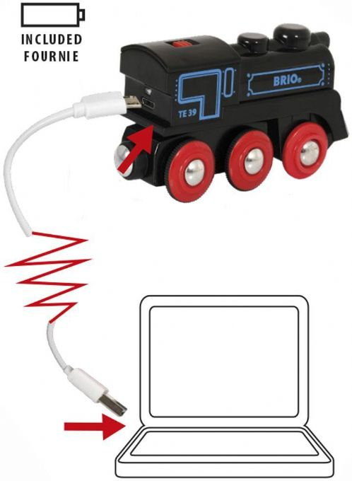 Rev. Lokomotive, mit Mini-USB  version 2