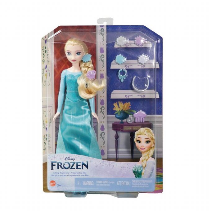 Disney Frozen Getting Ready Elsa Doll version 2