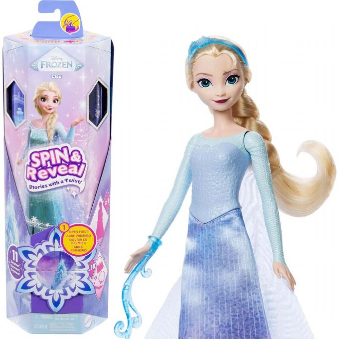 Disney Frozen Spin & Reveal Elsa -nukke version 2
