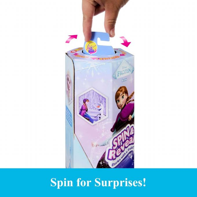 Disney Frozen Spin + Reveal Anna -nukke version 3