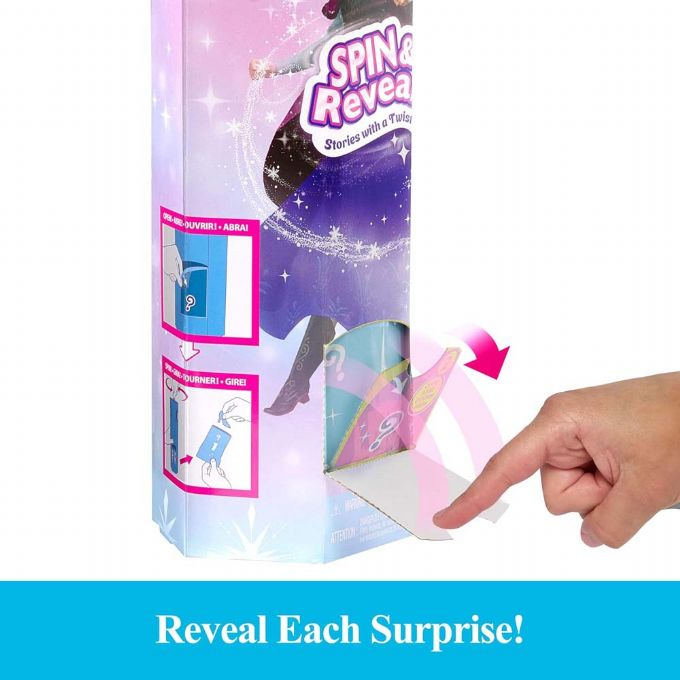 Disney Frozen Spin + Reveal Anna -nukke version 4