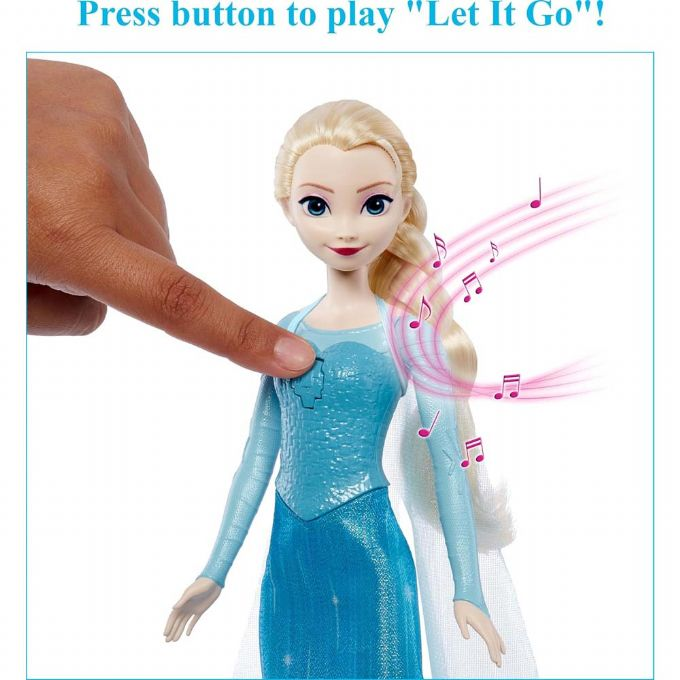 Disney Frozen Laulava Nukke - Elsa version 3