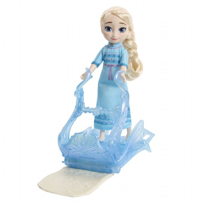 Elsa-dukke med Snow Playground lekeesett version 3