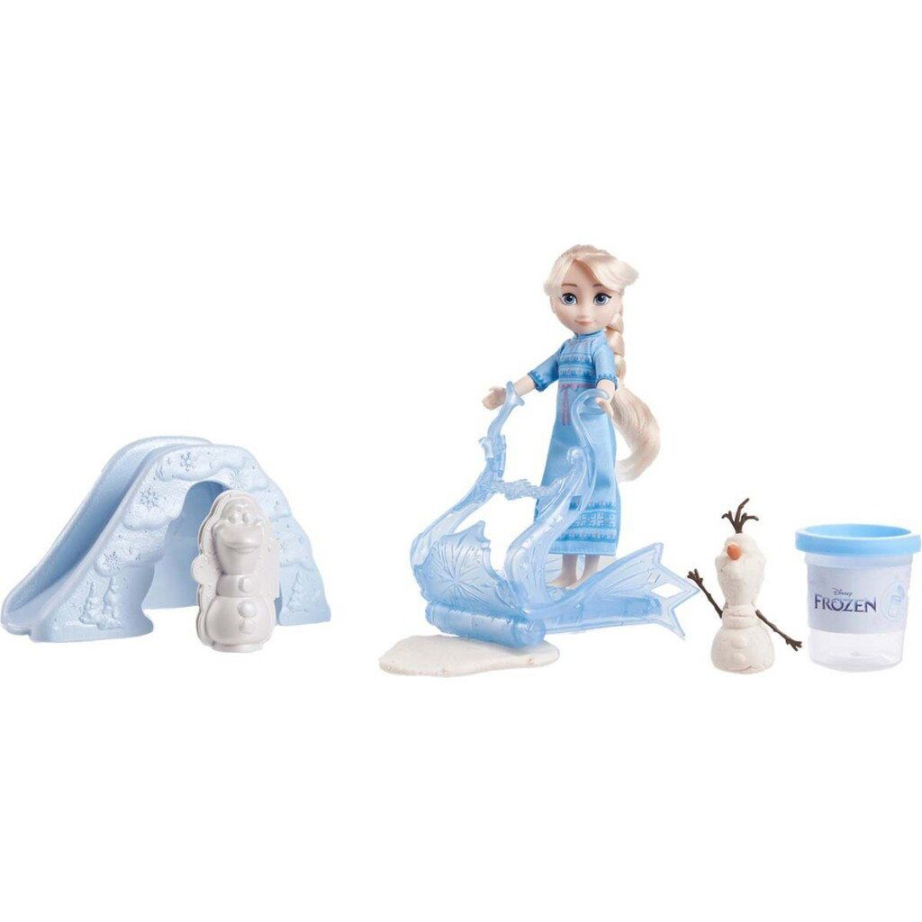Elsa Dukke med Snow Playground Legesæt Elsa Dukke med Snow Playground Legesæt