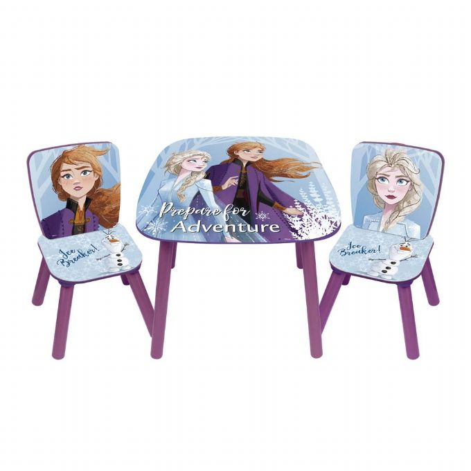 Frost 2 pöytä ja tuolit (Frozen - huurteinen seikkailu)