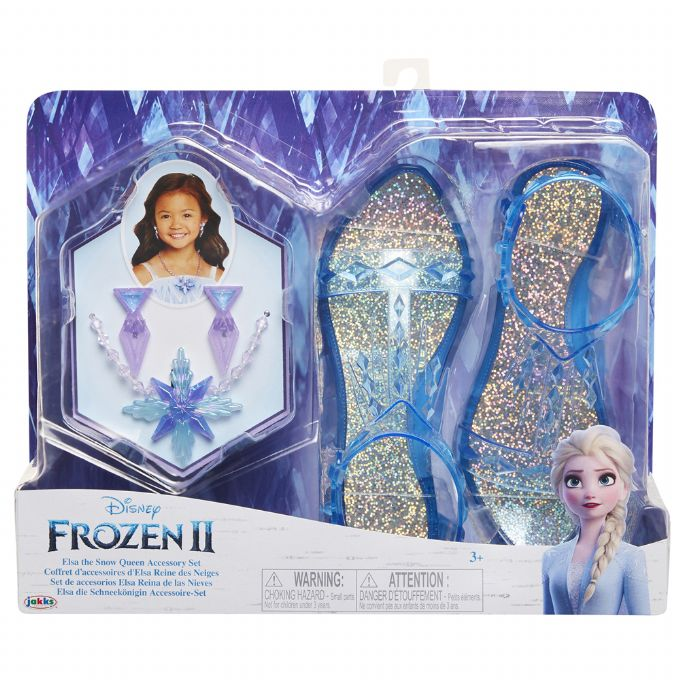 Frost 2 Elsa sko og tilbehør - Frozen 2 Fastelavn og Udklædning 209220 - Eurotoys.dk