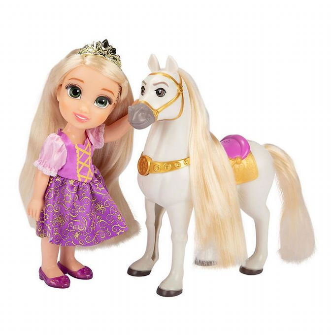 Rapunzel Doll 15 cm med Maximus version 3