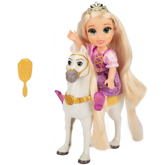 Rapunzel Doll 15 cm with Maximus version 1