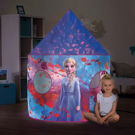 Frost legetelt Palads med magisk LED lys version 3