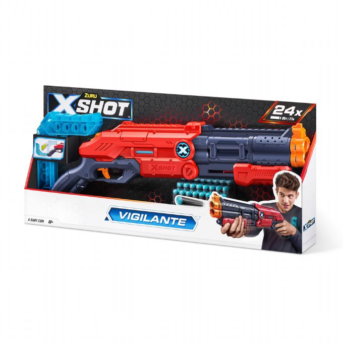 X-Shot Vigilante med 24 Pile version 2