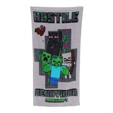 Minecraft Kylpypyyhe Harmaa 70x140cm