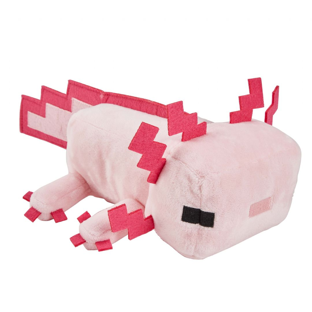 Minecraft Axolotl Bamse 20 cm