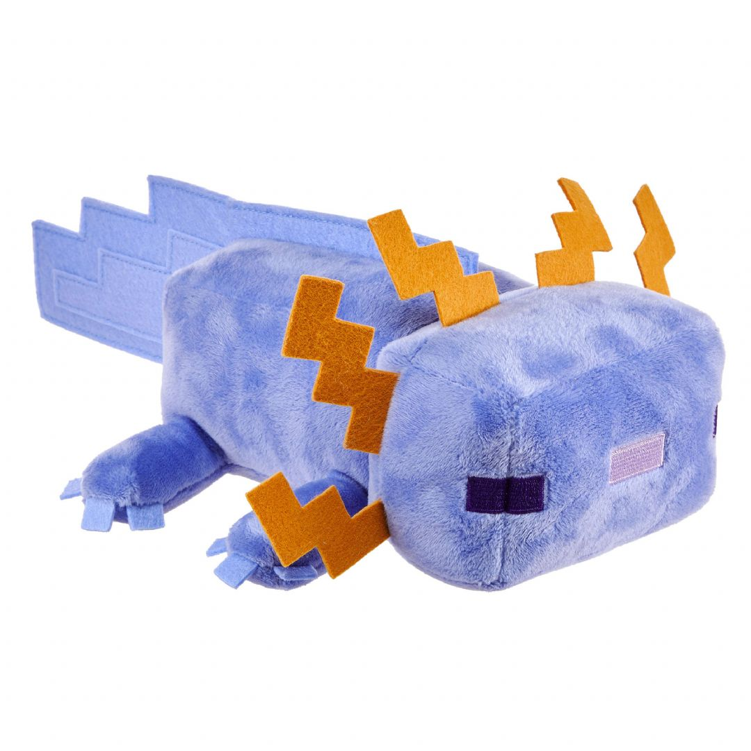 Minecraft Blue Axolotl Bamse 20 cm