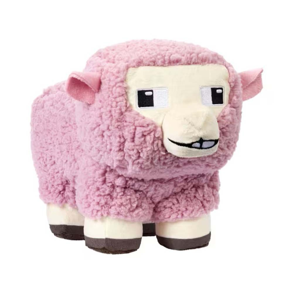 Minecraft Movie Bamse Pink Sheep 20cm