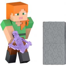 Minecraft Redstone Alex Figur