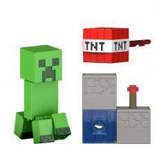 Minecraft Redstone Creeper Figur