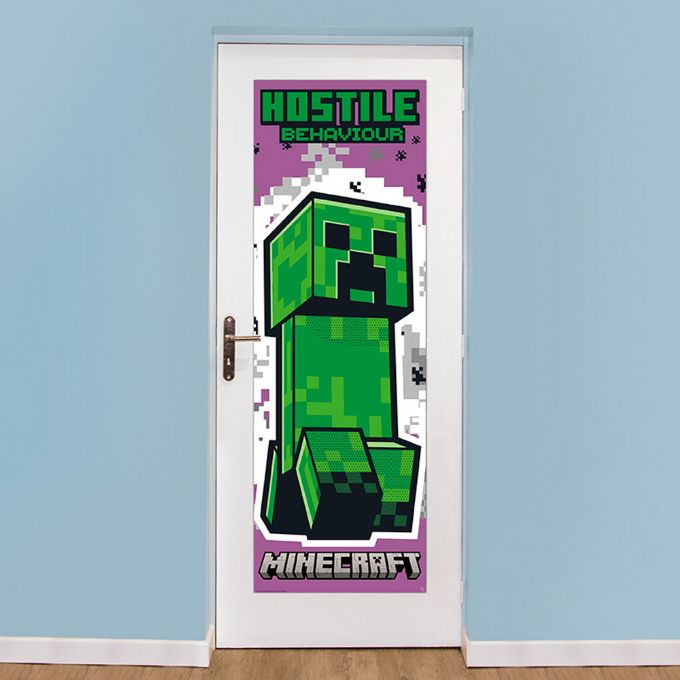 Minecraft Door poster 53x158 cm version 2