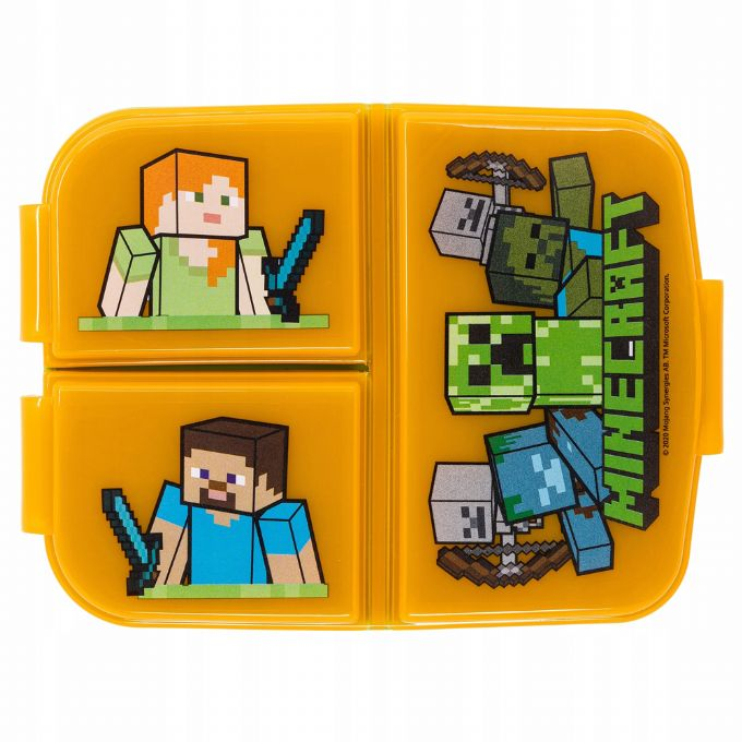 3-delad Lunchbox Minecraft version 3